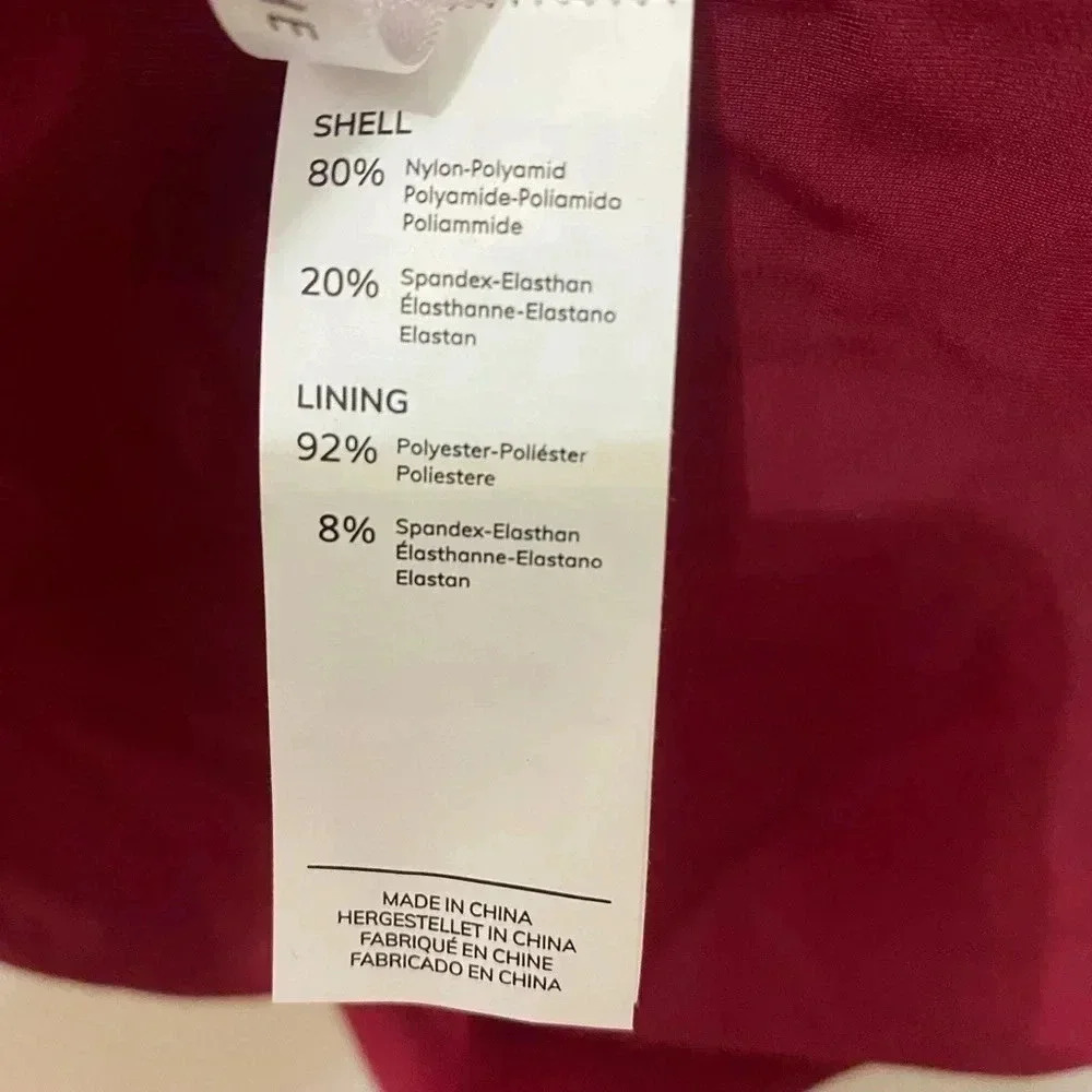 New Cupshe Red Cutout One Piece Swimsuit - Picture 5 of 7